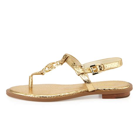 michael kors sondra sandal leather|Amazon.com .